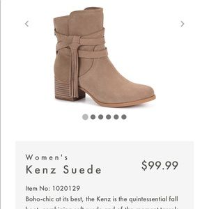 Suede boots